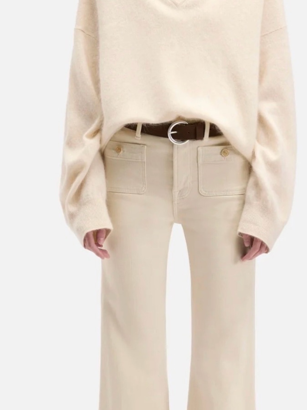 Anthropologie 7 For All Mankind MODERN DOJO Luxe Vintage Pants Sz 26  NEW